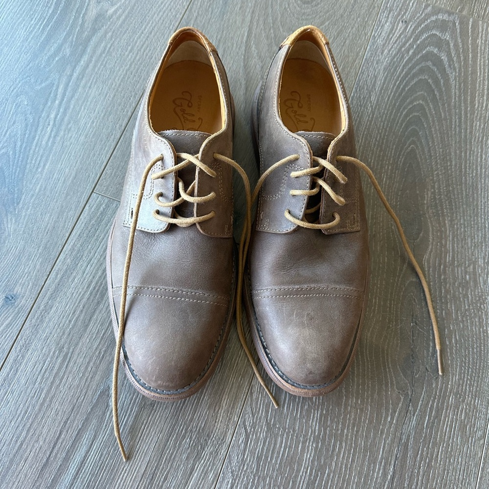 Sperry Brown Leather Oxfords Classic Style